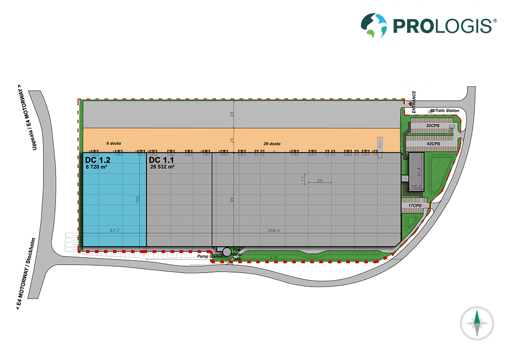 Hall Plan Prologis Park Arlanda Hall Plan Prologis Park Arlanda