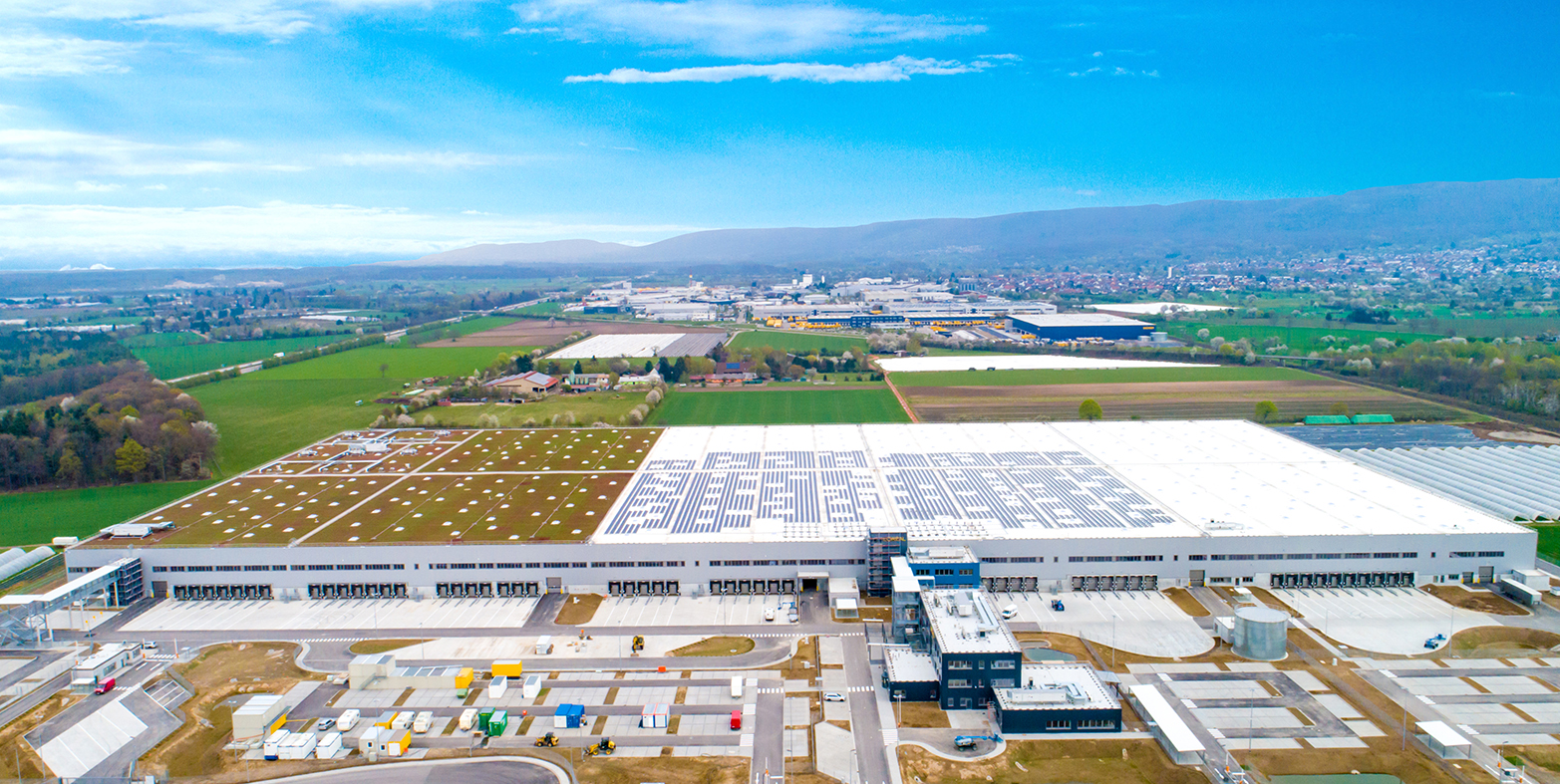 L'Oréal Prologis Park Muggensturm Bird's Eye View