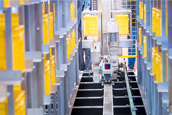 Automation sortation retrieval warehouse system Automation sortation retrieval warehouse system
