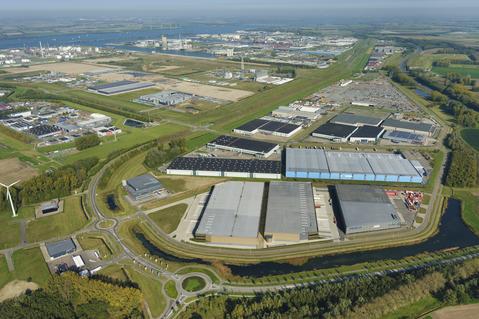 Prologis Moerdijk aerial Prologis Moerdijk aerial