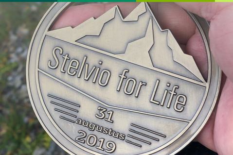 Stelvio for life 2019 - medal Stelvio for life 2019 - medal