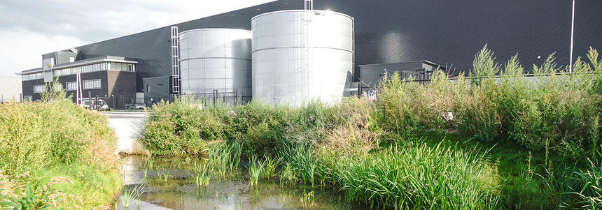 Water filtration at Prologis Waalwijk DC1 Water filtration at Prologis Waalwijk DC1