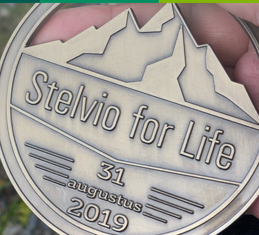 Stelvio for life 2019 - medal