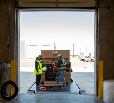 Rack and Lift at a Prologis Warehouse Rack and Lift at a Prologis Warehouse